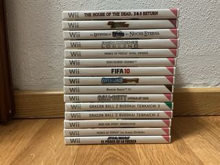 Lote 15 Juegos Nintendo Wii Originales