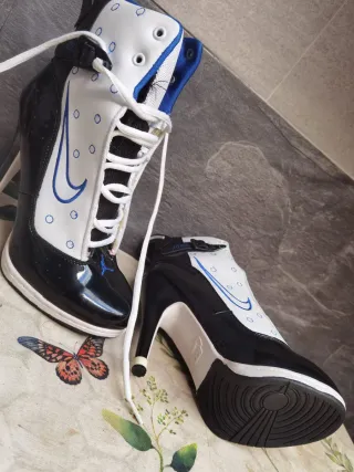 Botines Nike Mujer Tacón Alto
