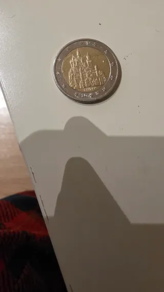 Moneda 2 Euros Bayern 2012