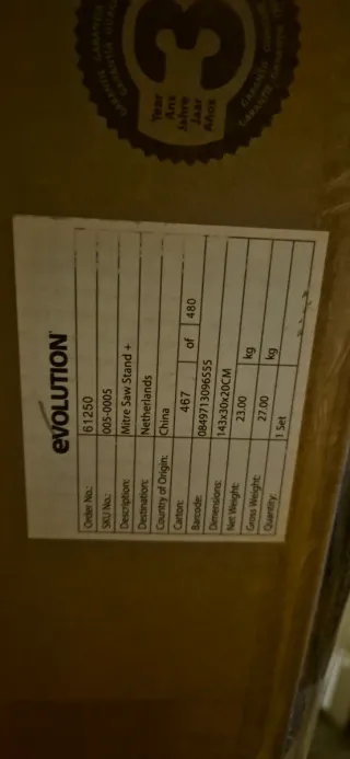 Evolution Stand Sega Radiale Universale