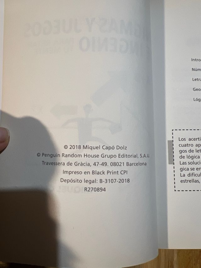 Enigmas y Juegos de Ingenio PARA RETAR TU MENTE