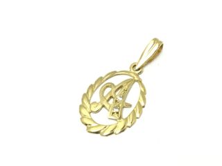 colgante oro 18k
