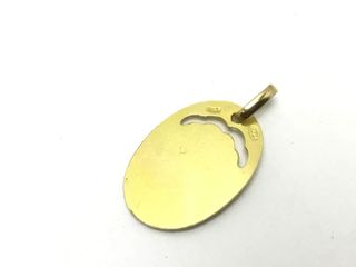 colgante oro 18k