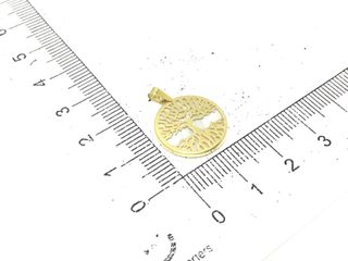 colgante oro 18k con piedra con nacar