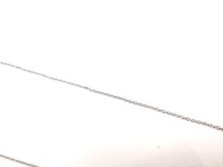 collar plata 925mm con piedra con circonita 21cm