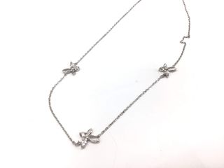 collar plata 925mm con piedra con circonita 21cm