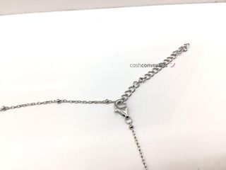 collar plata 925mm con piedra con circonita 21cm