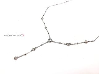 collar plata 925mm con piedra con circonita 21cm