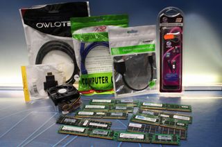 Informática. Memorias RAM y cables.