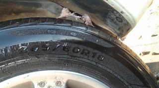 Mitsubishi 205 60 r18 juego llantas montero 285513