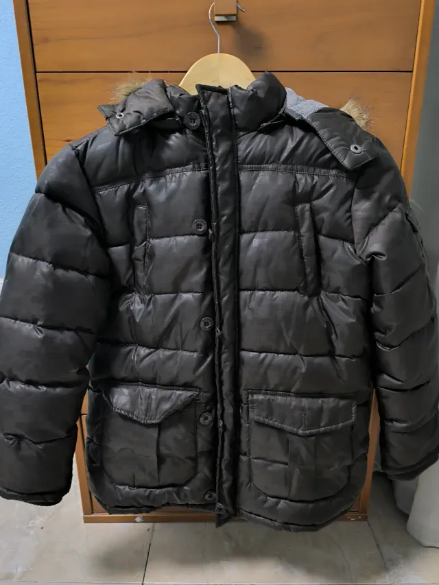 Abrigo niño 11-12 años negro