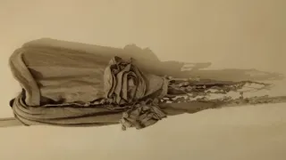 Pañuelo decorado con flores