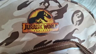 Mochila Jurassic World Estampado Militar