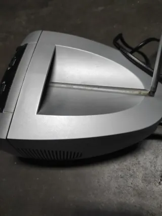 Mini TV Radio Lenco Portátil Vintage