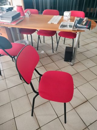 Mesa de oficina madera marrón