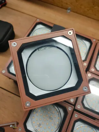 Lote 10 Apliques LED SLV Frontal/Trasera