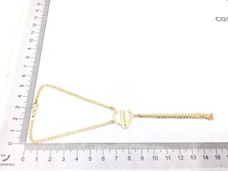 manita oro 18k con piedra con circonita