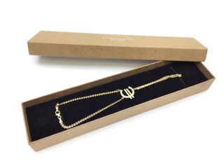 manita oro 18k con piedra con circonita