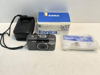 camara compacta 35mm konica z-up 70