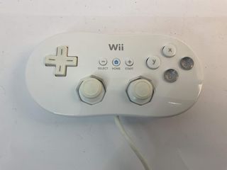 mando clasico wii nintendo blanco