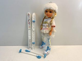 muñecas otros nancy esquiadora