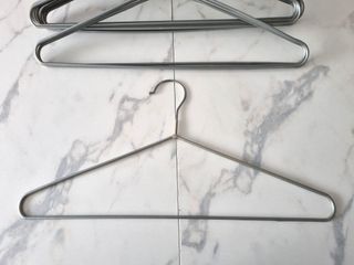 25 Perchas Antideslizantes - Plateado