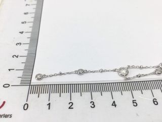 collar plata 925mm con piedra con circonita 21cm