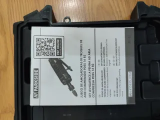 Juego Amoladora Parkside