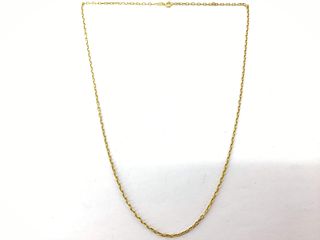 cadena oro 18k 32cm