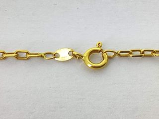 cadena oro 18k 32cm