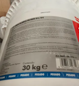Cola Blanca Würth D3/D4 30kg