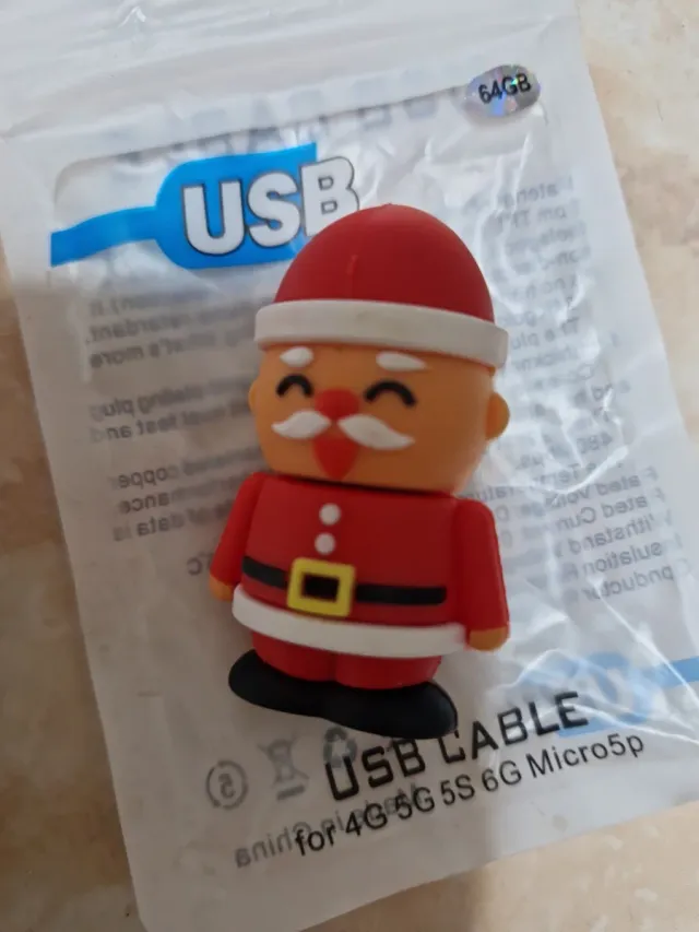 USB 64GB Santa Claus