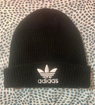 Gorro de punto Adidas negro