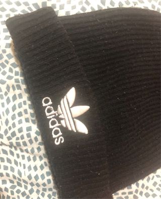 Gorro de punto Adidas negro