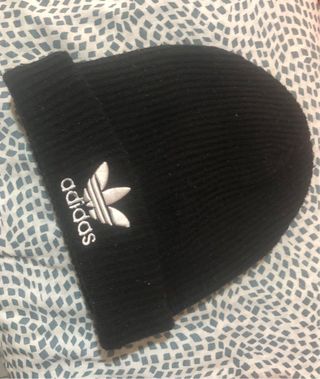 Gorro de punto Adidas negro