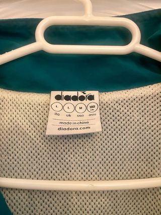 Chaqueta Diadora Vintage Teal