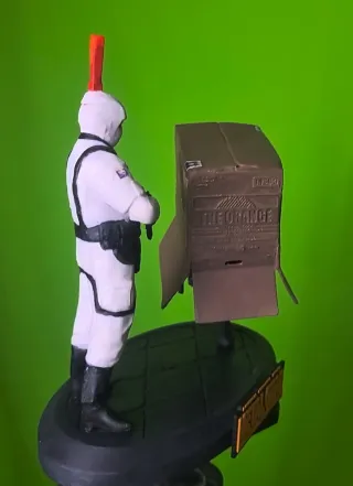 Modellino Metal Gear Solid con soldato