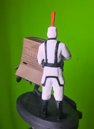 Modellino Metal Gear Solid con soldato