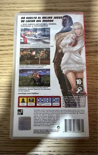 Tekken Resurrection PSP PAL ESP