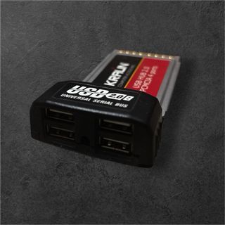 Hub USB 2.0 PCMCIA 4 Porte Kraun