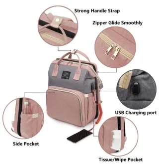 Bolso Cuna Bebé Multifuncional