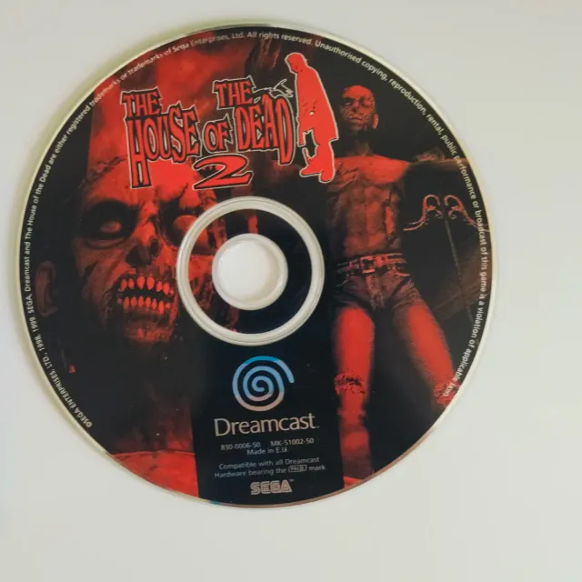 The House of Dead 2 Dreamcast Completo