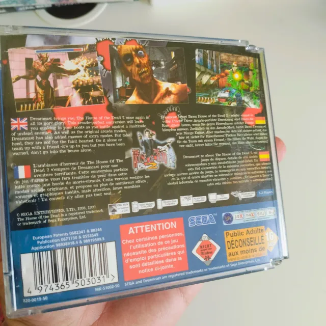 The House of Dead 2 Dreamcast Completo