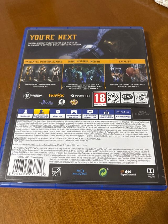 Mortal Kombat 11 PS4
