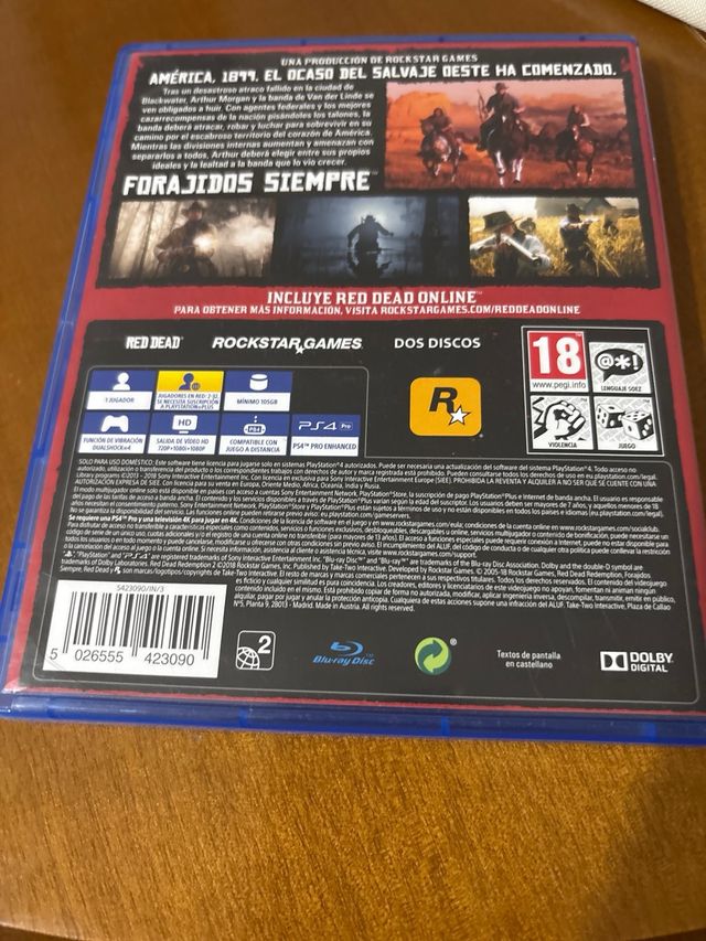 Red Dead Redemption 2 PS4