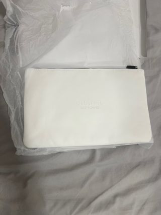 Trousse per trucco Chanel bianco