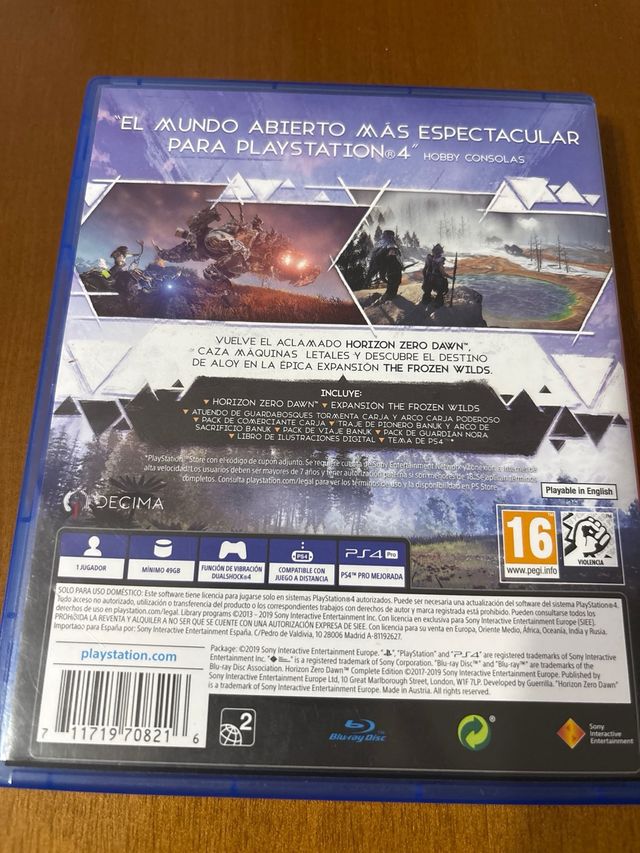 Horizon Zero Dawn Complete Edition PS4