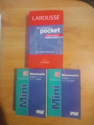 Diccionarios español-ingles-español