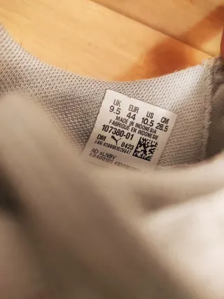 Zapatillas tacos Puma 44