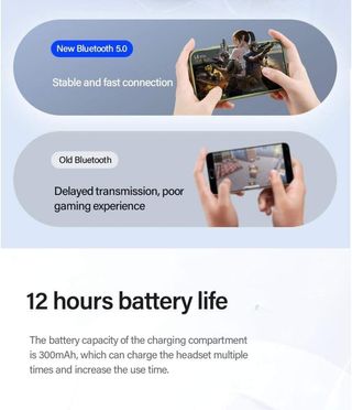 Lenovo LP40 auriculares inalámbricos , cascos Bluetooth, Control táctil, blanco